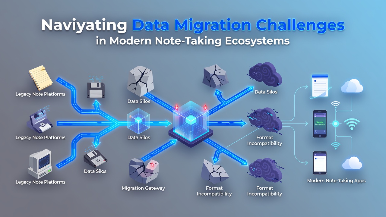 Navigating Data Migration Challenges in Modern Note-Taking Ecosystems
